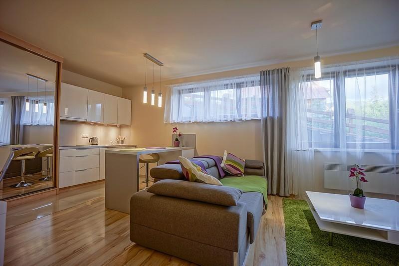 זקופאנה Oliwkowy, Apartament Widokowy Z Duzym Tarasem חדר תמונה